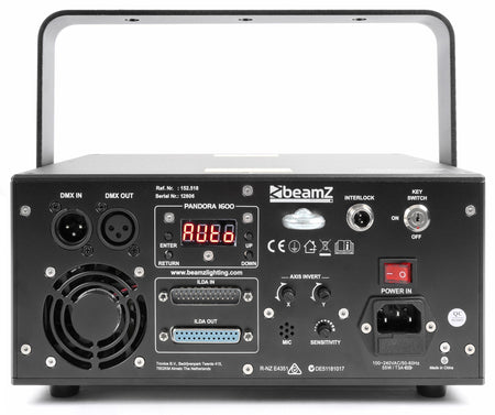 beamZ Pro Pandora 1600 - Laser TTL RGB - Tempo Shop