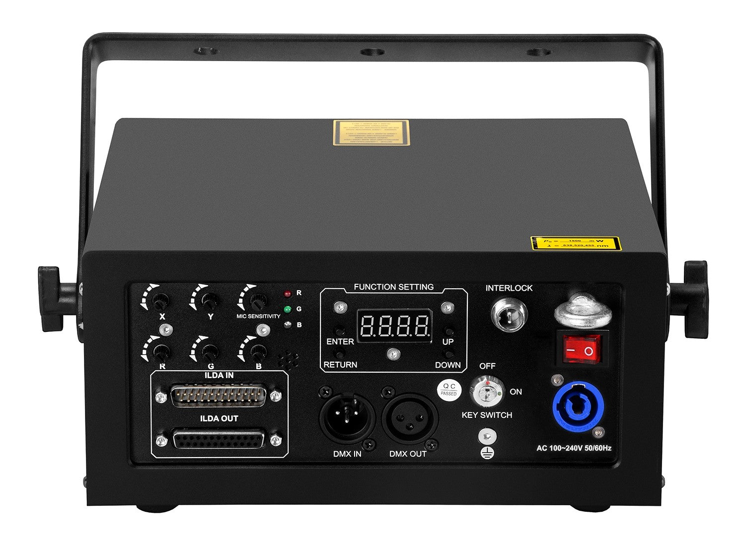 beamZ Pro Phantom 2000 - Laser Puro Diodo RGB - Tempo Shop