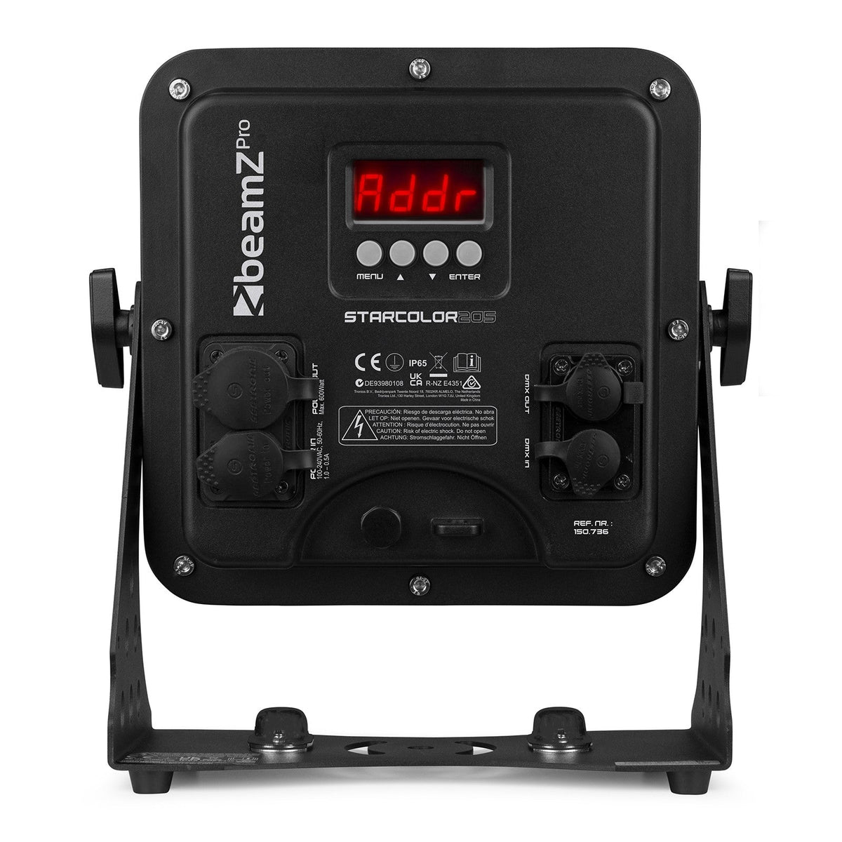 beamZ Pro StarColor205 - Baño de color 24x 10W RGBA Exterior - Tempo Shop