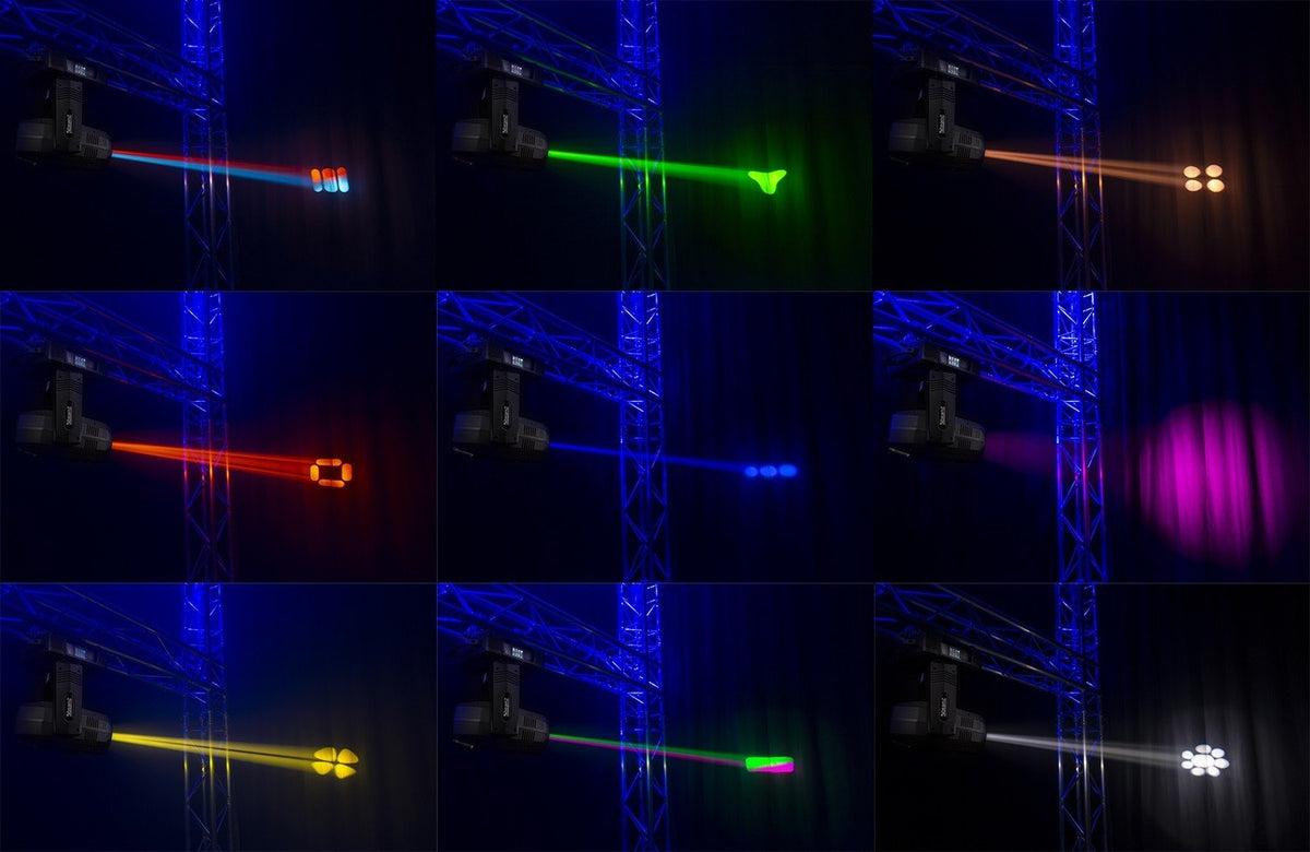 beamZ Pro Tiger 17R - 350W Beam/Spot Cabeza móvil 2pcs en Flightcase - Tempo Shop