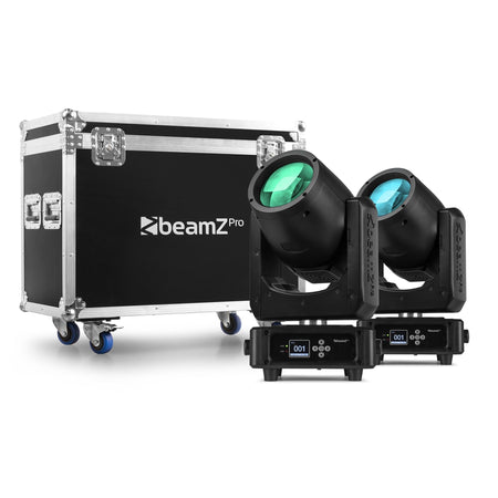 beamZ Pro Tiger 7RC 230W - Cabeza Móvil Beam 2uds en Flightcase - Tempo Shop