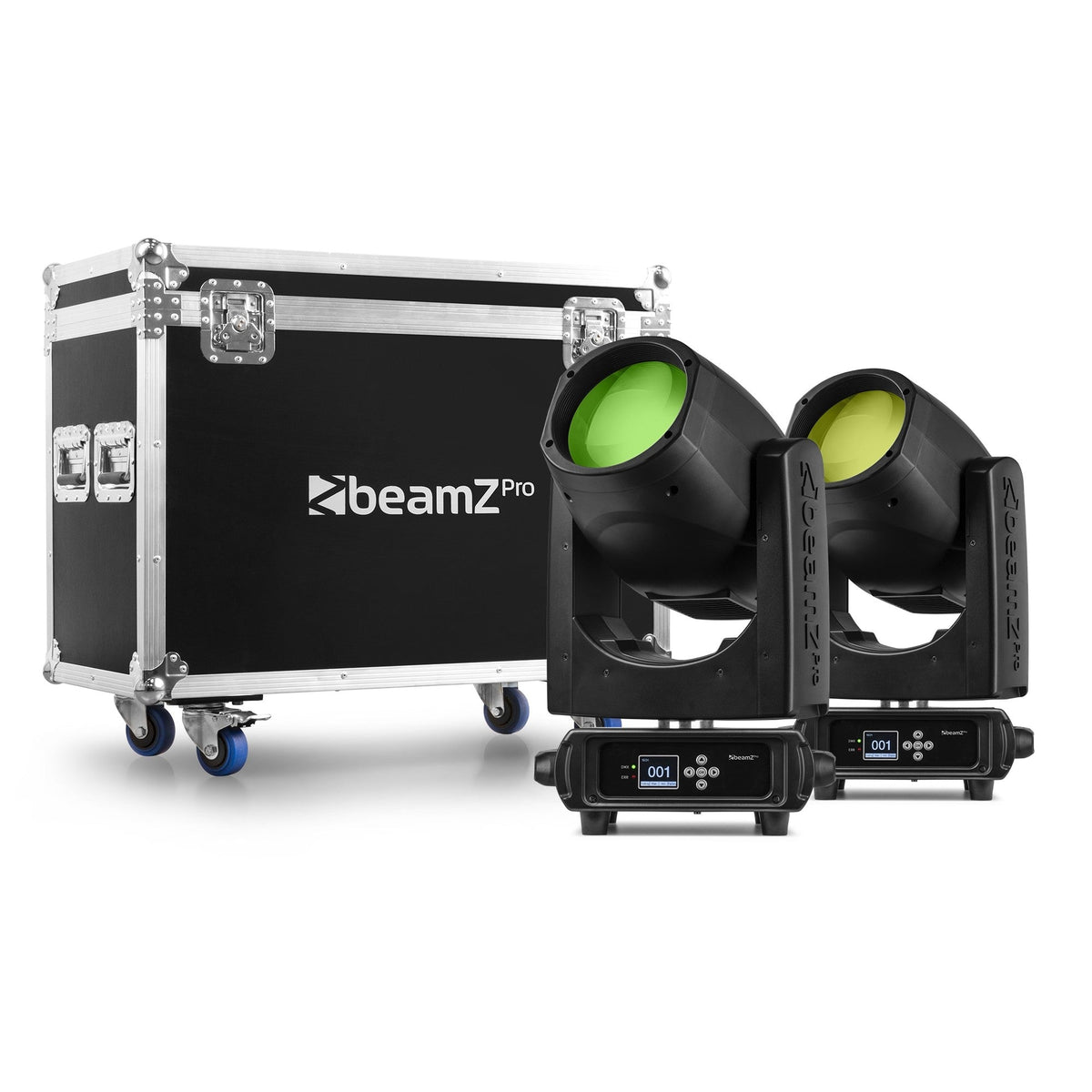 beamZ Pro Tiger 9R 260W - Cabeza Móvil Beam 2uds en Flightcase - Tempo Shop