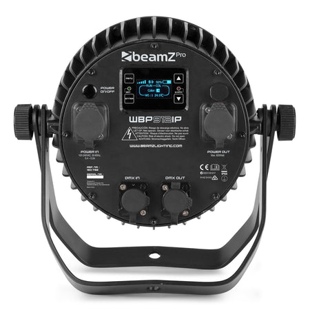beamZ Pro WBP912IP - Foco PAR LED Aluminio IP65 con batería 6en1 - Tempo Shop