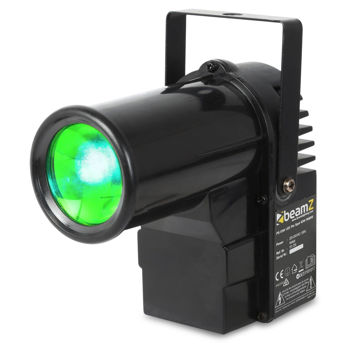 beamZ PS10W - Foco Pin LED 10W RGBW DMX - Tempo Shop