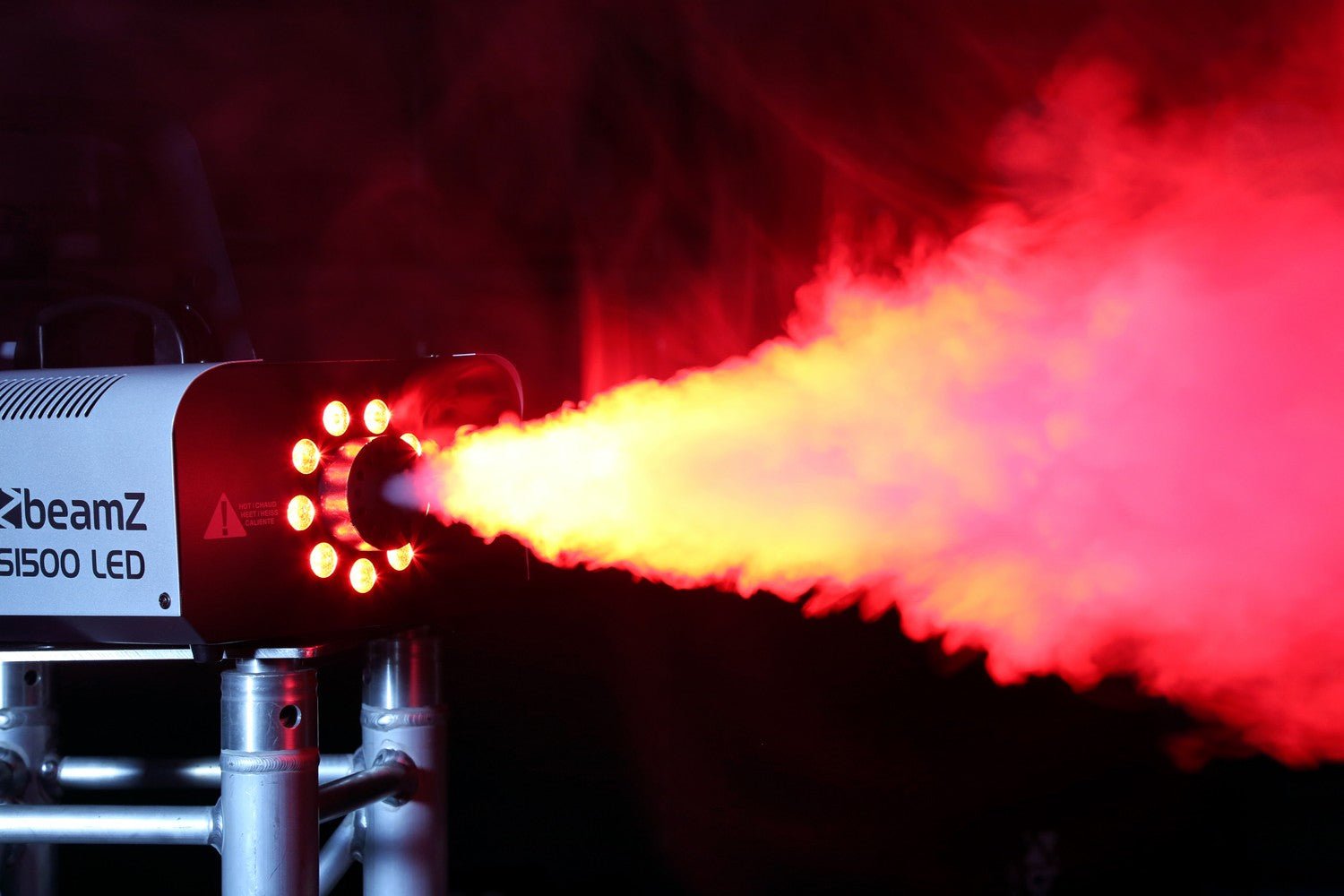 beamZ S1500LED - Maquina de Humo con Leds 9x 3W RGB DMX - Tempo Shop