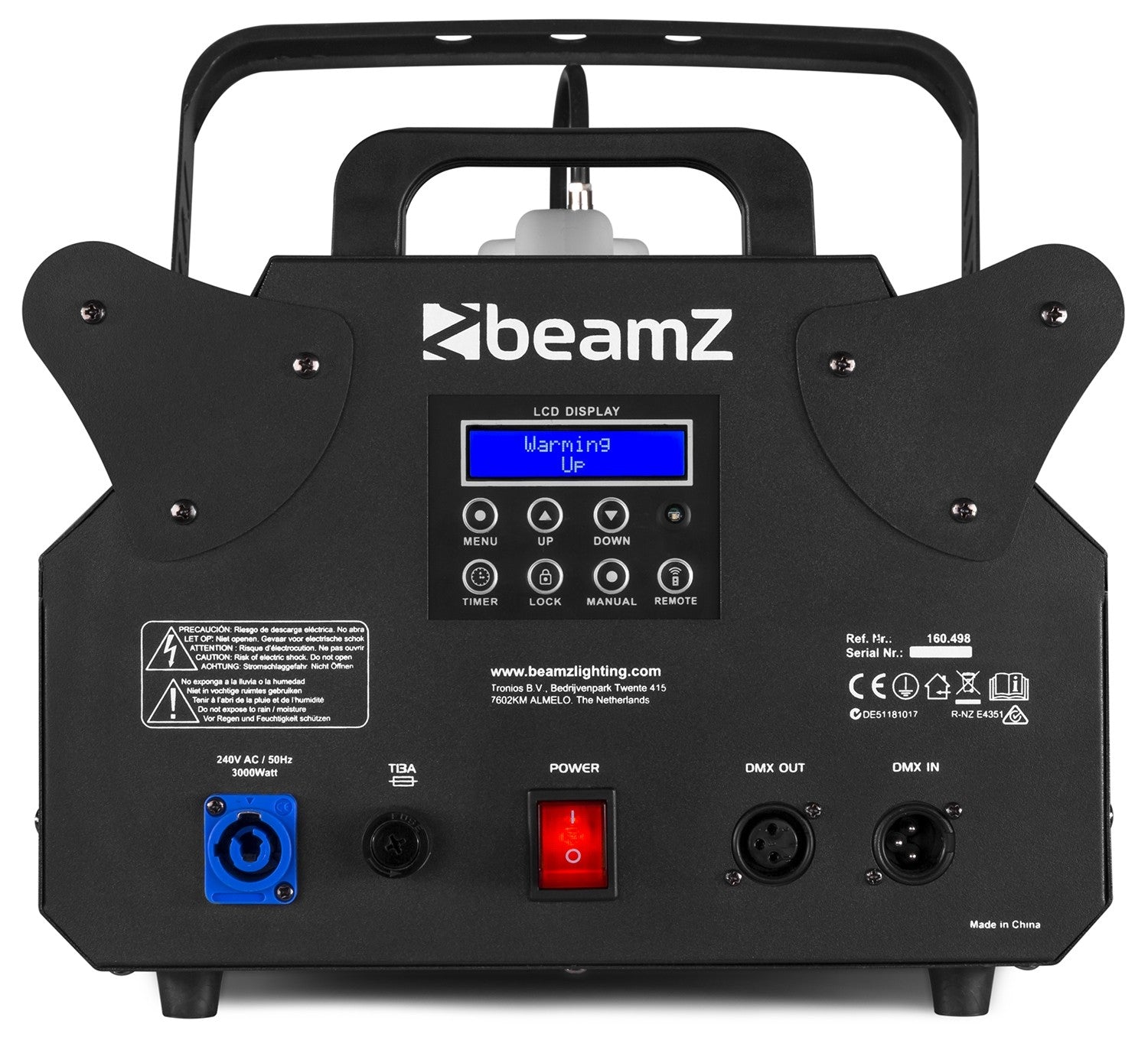 beamZ S3500 - Maquina de humo DMX - Tempo Shop