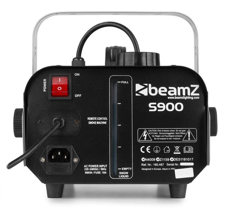 beamZ S900 - Máquina de humo - Tempo Shop