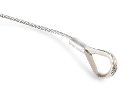 beamZ SAF20 - Cable de seguridad, 70cm x2mm 20kg - Tempo Shop