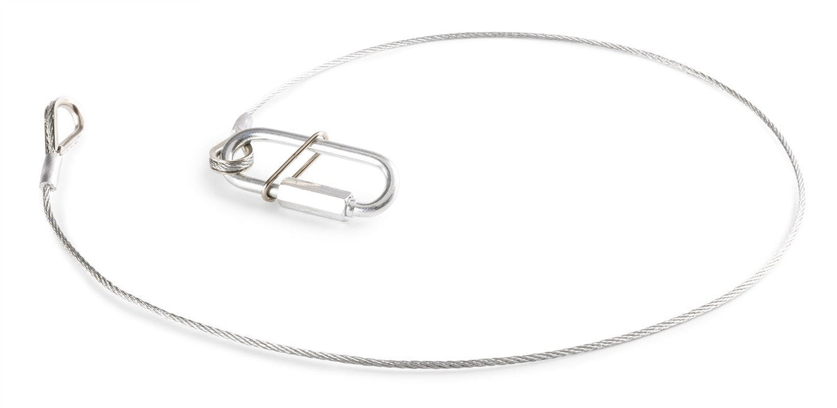 beamZ SAF20 - Cable de seguridad, 70cm x2mm 20kg - Tempo Shop