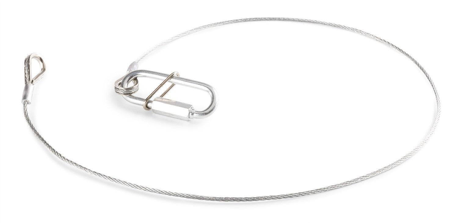 beamZ SAF20 - Cable de seguridad, 70cm x2mm 20kg - Tempo Shop