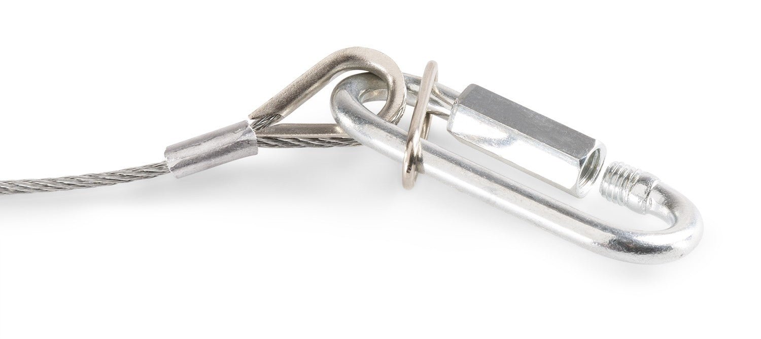 beamZ SAF20 - Cable de seguridad, 70cm x2mm 20kg - Tempo Shop