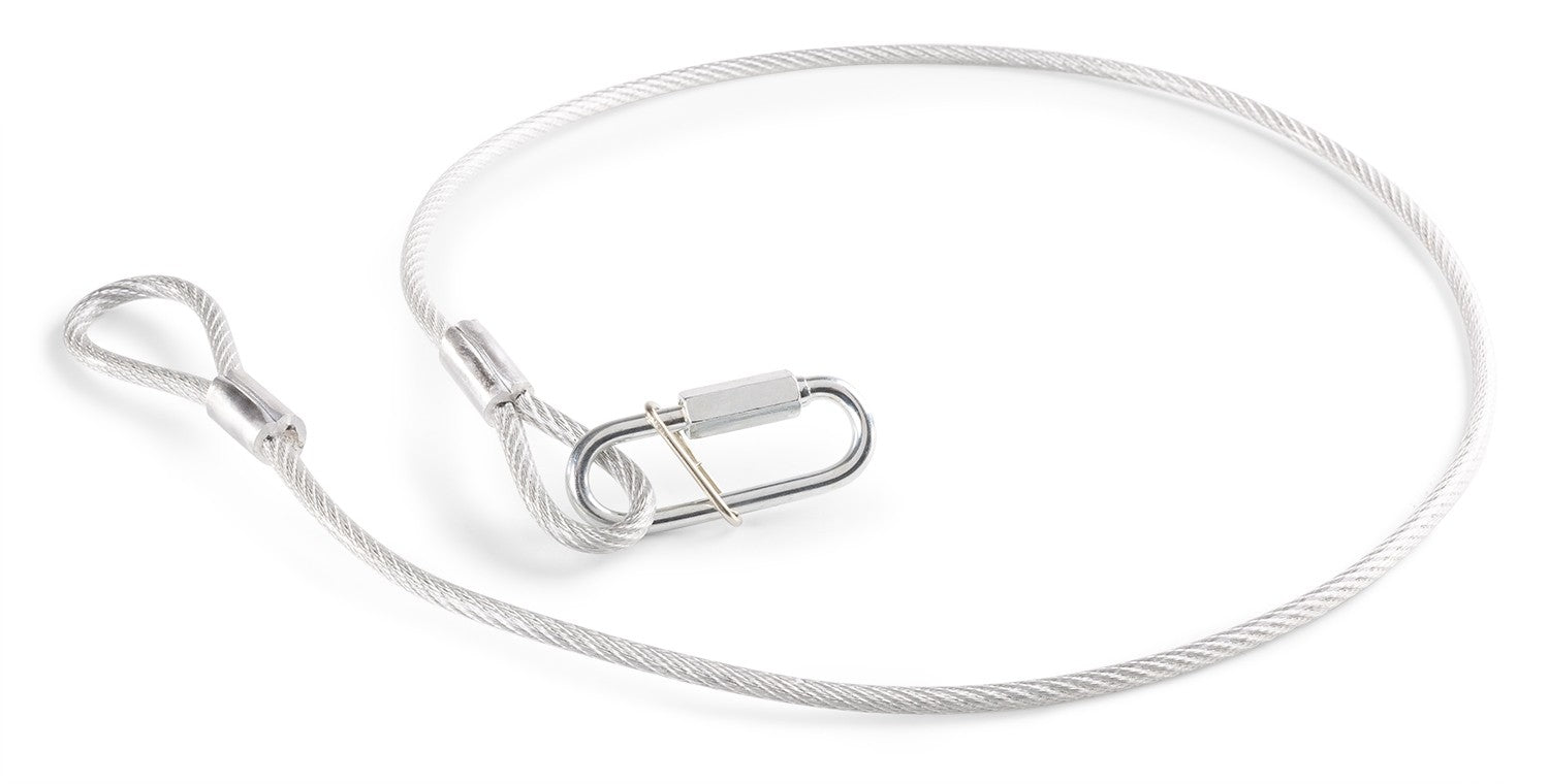 beamZ SAF65 - Cable de seguridad, 95cm x 5mm 65kg - Tempo Shop