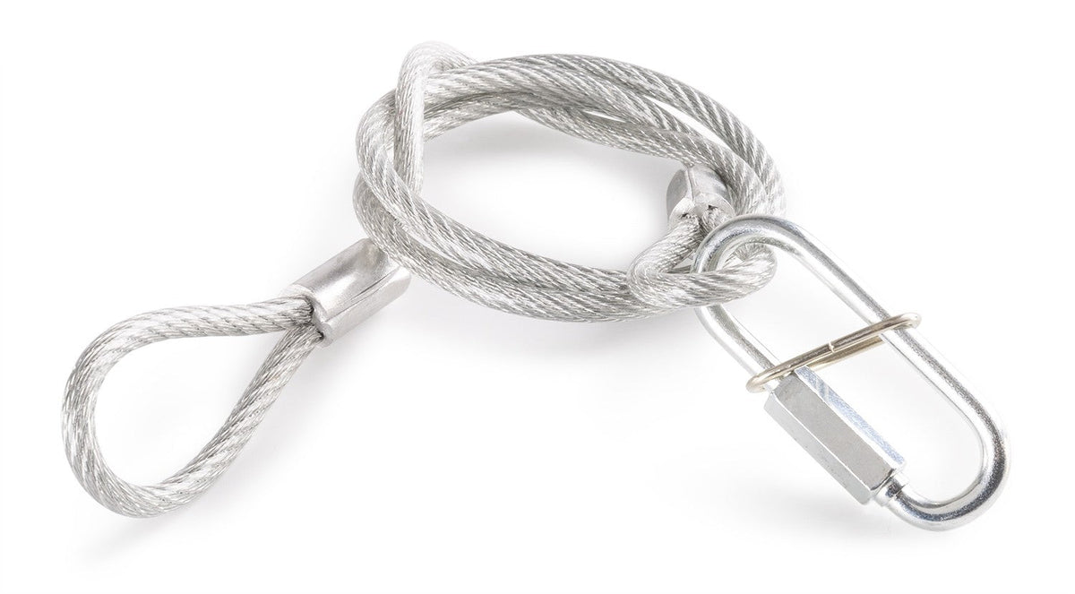 beamZ SAF65 - Cable de seguridad, 95cm x 5mm 65kg - Tempo Shop