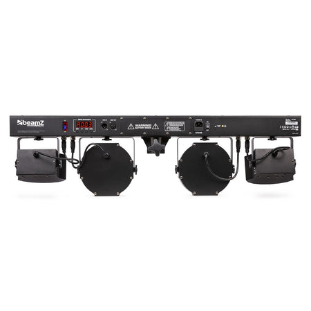 beamZ SB02 ShowBar - Barra con batería 2x Derby y 2x PAR - Tempo Shop