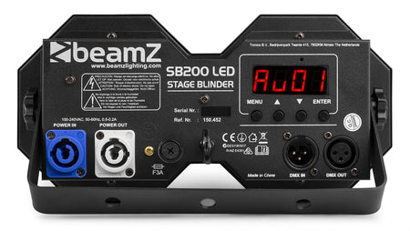 beamZ SB200 - Stage Blinder 2x 50W LED 2in1 - Tempo Shop