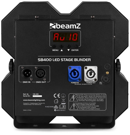 beamZ SB400 - Stage Blinder 4x 50W LED 2in1 - Tempo Shop