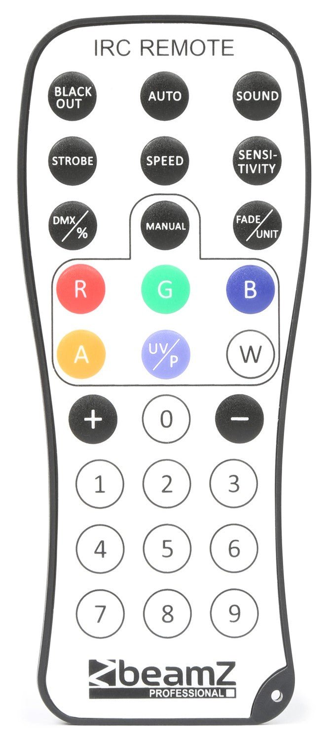 beamZ SHOWBAR - Barra con 2x Foco PAR, 2x Butterfly y Laser R/G DMX IRC - Tempo Shop