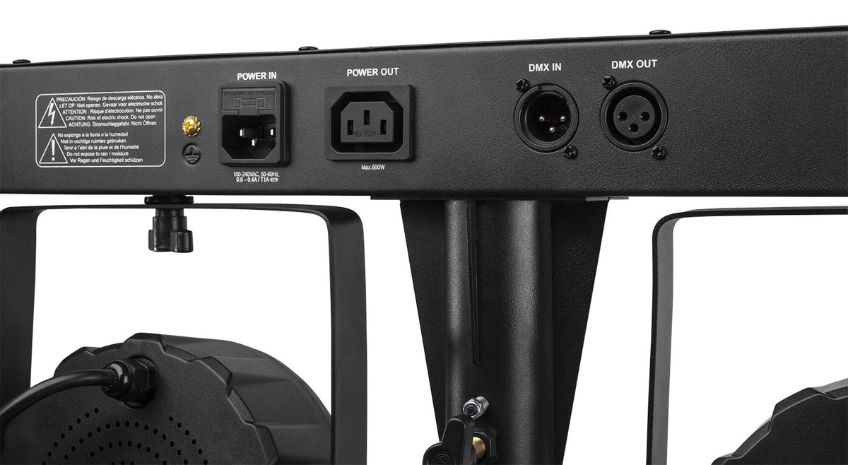 beamZ SHOWBAR FREE - Barra con 2x PAR, 2x Derby y Strobo - Tempo Shop