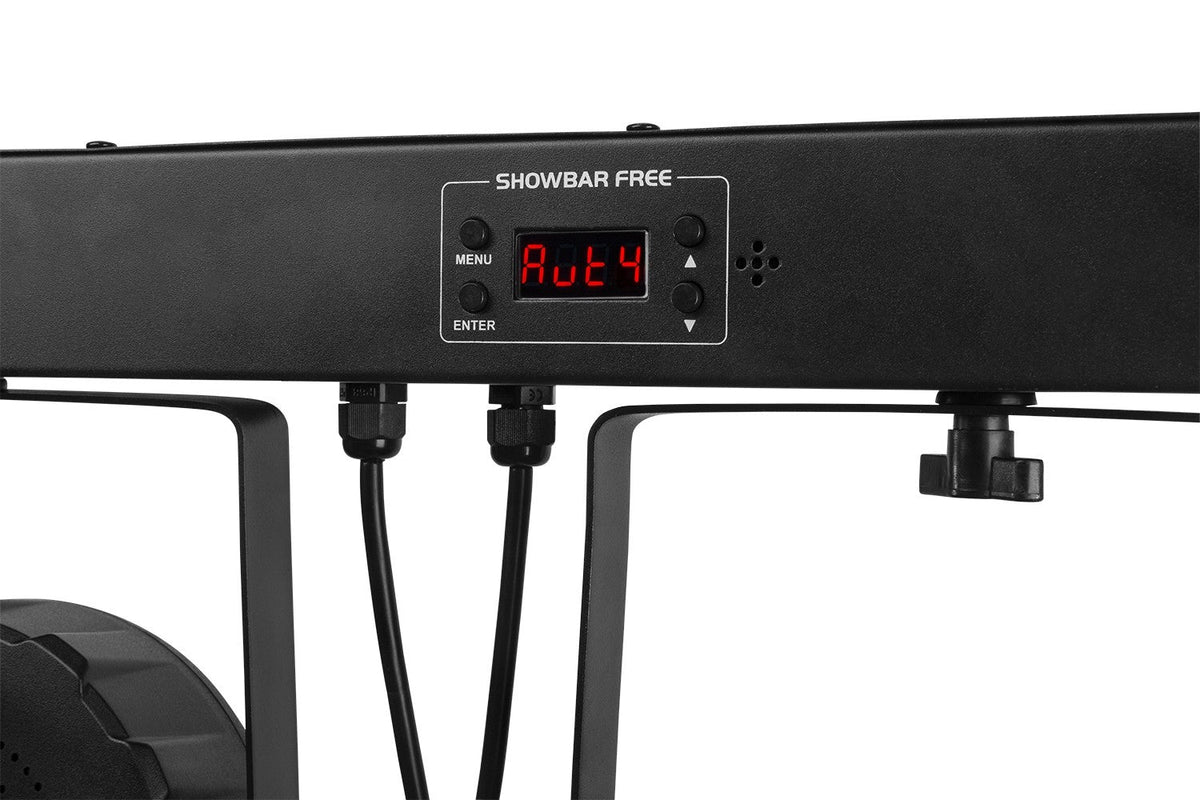 beamZ SHOWBAR FREE - Barra con 2x PAR, 2x Derby y Strobo - Tempo Shop