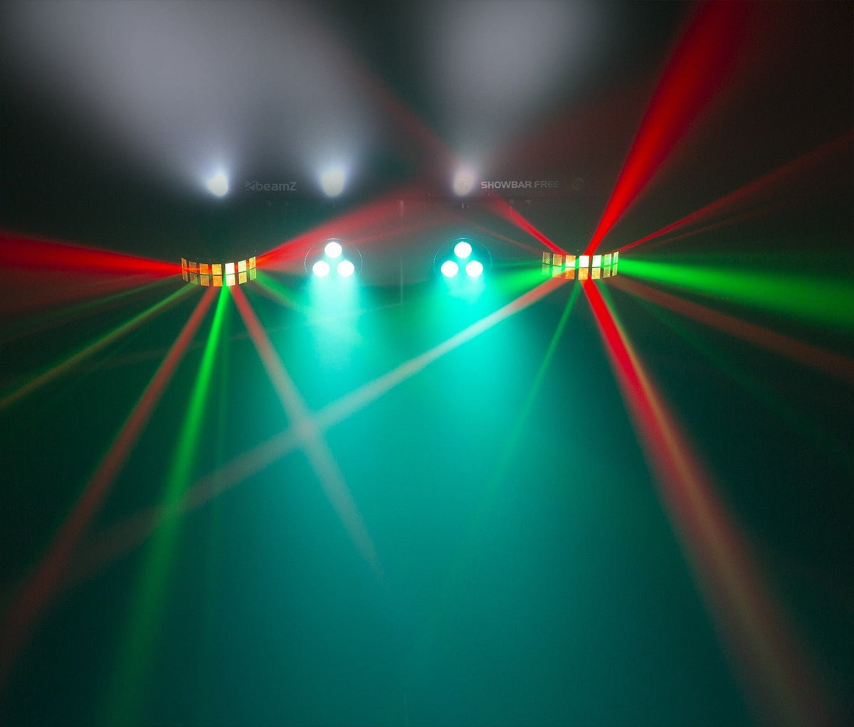 beamZ SHOWBAR FREE - Barra con 2x PAR, 2x Derby y Strobo - Tempo Shop