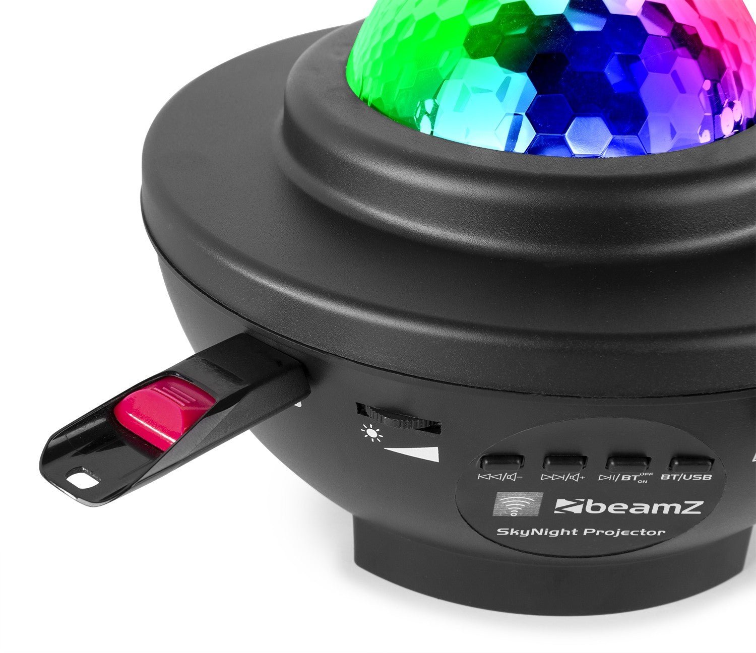 beamZ SkyNight - Proyector con estrellas Rojas y Verdes - Tempo Shop