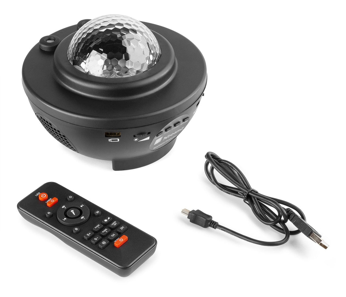 beamZ SkyNight - Proyector con estrellas Rojas y Verdes - Tempo Shop