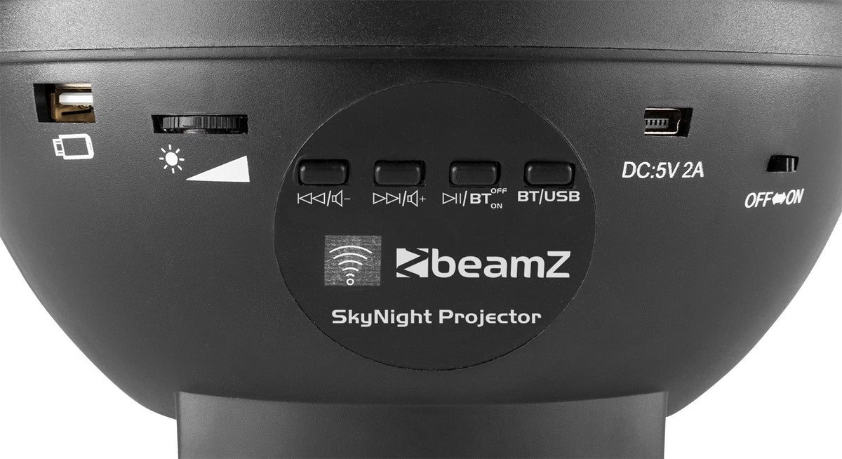 beamZ SkyNight - Proyector con estrellas Rojas y Verdes - Tempo Shop