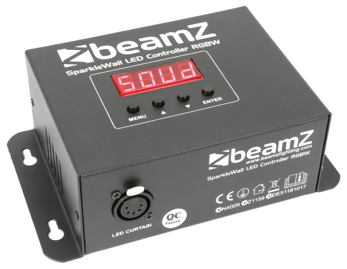 beamZ SPW96C - Cortina de estrellas LED96 Blanco frio 3x 2m con controlador - Tempo Shop