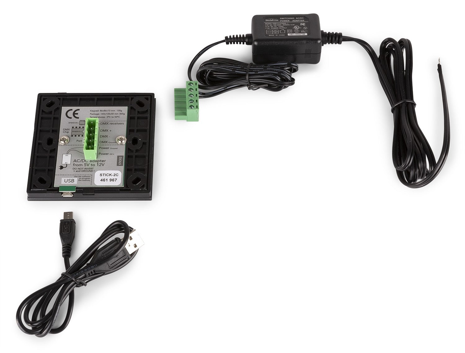 beamZ STICK - GU2 - Interface DMX para montar en pared - Tempo Shop