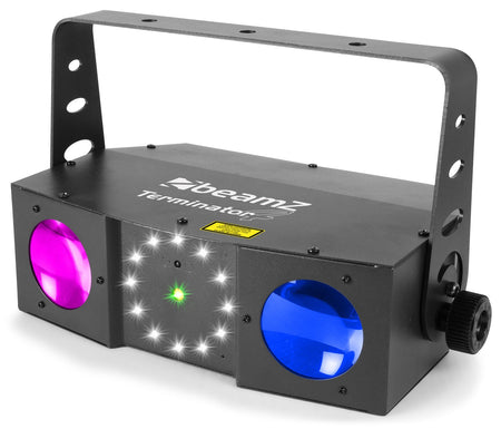 beamZ Terminator IV - LED Doble Moon con laser y strobo - Tempo Shop
