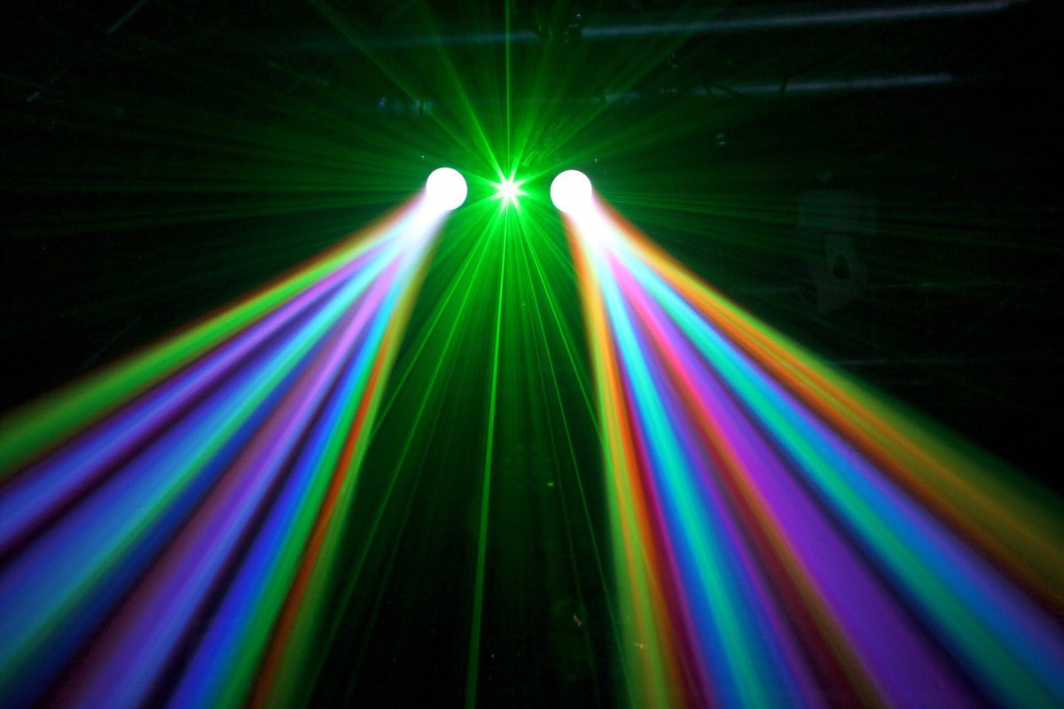 beamZ Terminator IV - LED Doble Moon con laser y strobo - Tempo Shop