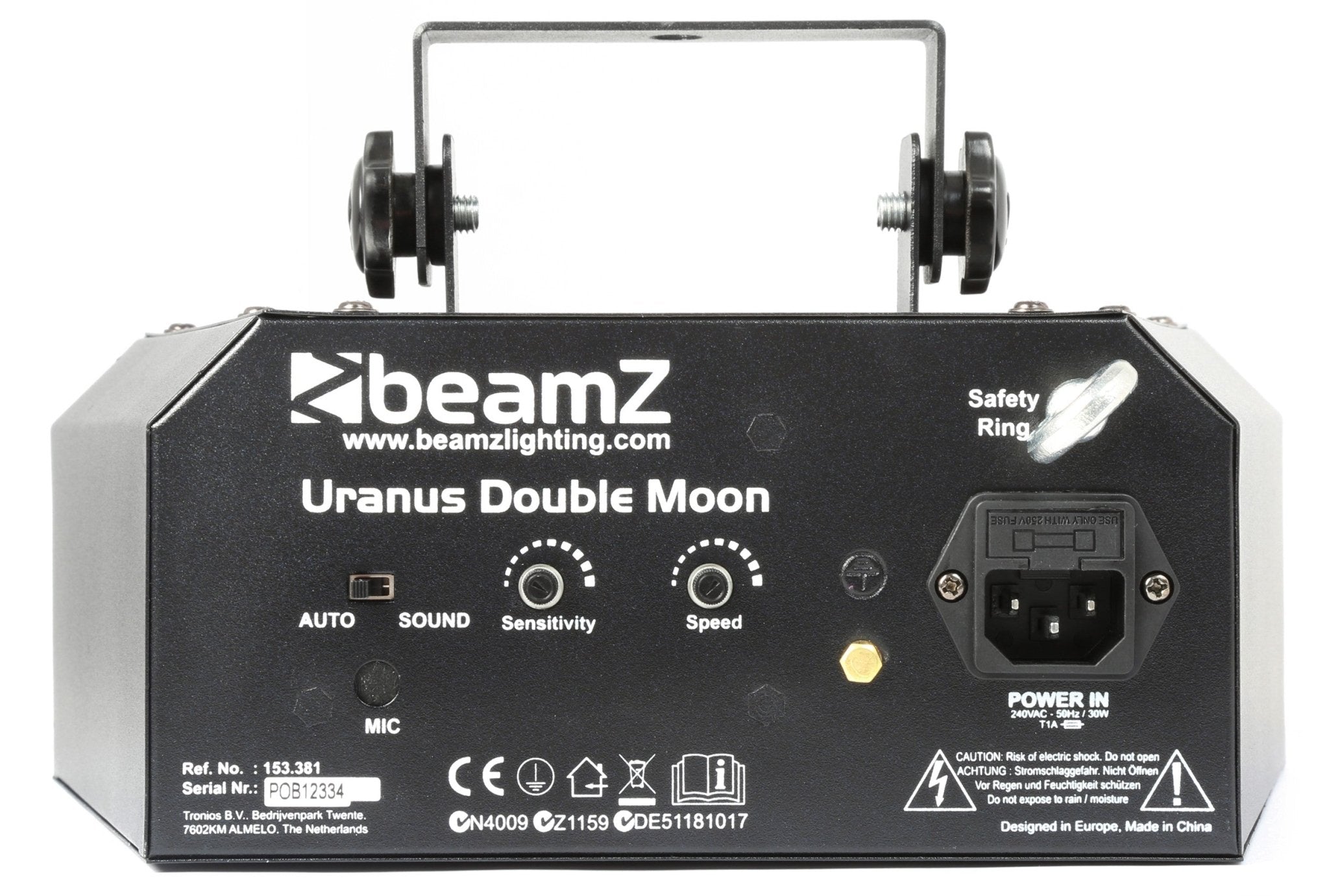 beamZ Urano - LED Doble Moonflower con Strobo - Tempo Shop