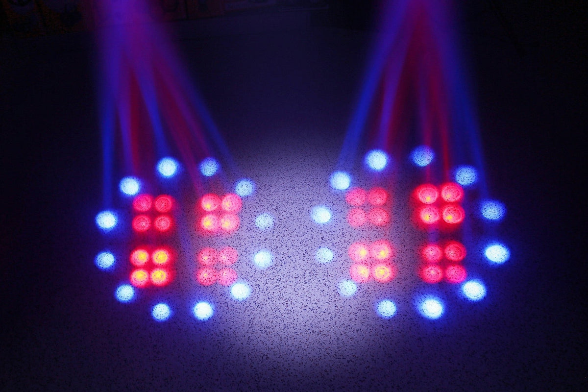 beamZ Urano - LED Doble Moonflower con Strobo - Tempo Shop