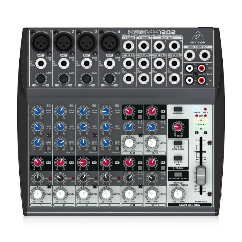 Behringer 1202 XENYX - Mezclador analógico de 12 canales