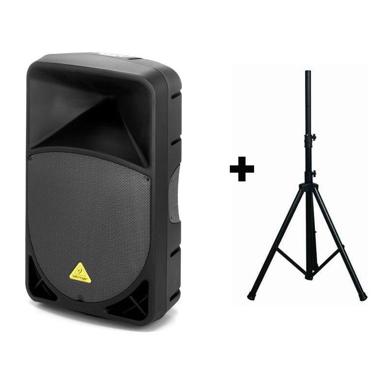 Behringer B115MP3 - Altavoz Activo de 15 Pulgadas con MP3 y Soporte