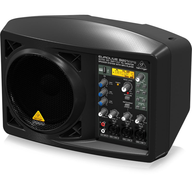 Behringer B207MP3 - Altavoz Activo Portátil 150W