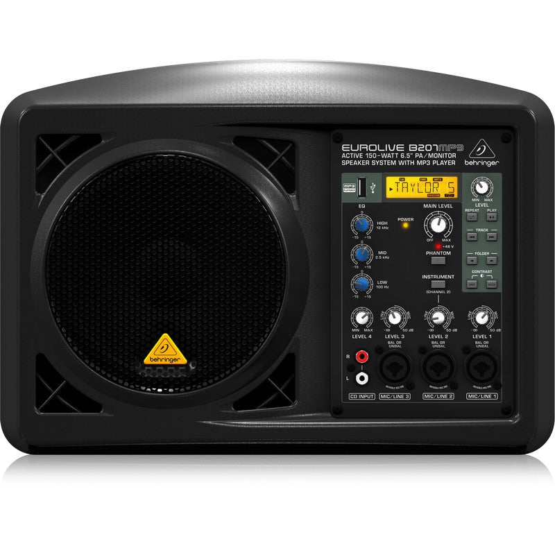 Behringer B207MP3 - Altavoz Activo Portátil 150W