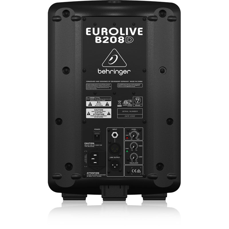 Behringer B208D - Altavoz Activo 8 Pulgadas 200W Clase D