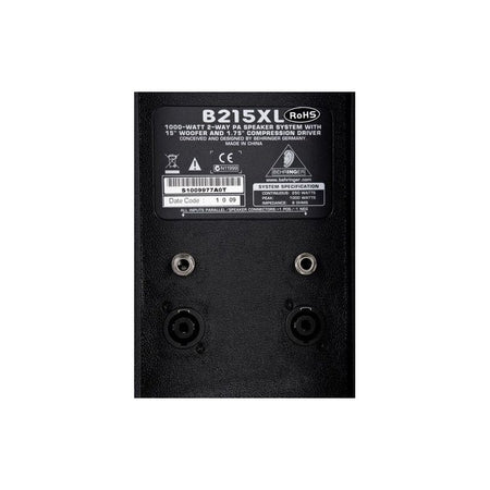 Behringer B215XL - Altavoz pasivo de 15 pulgadas y 1000W