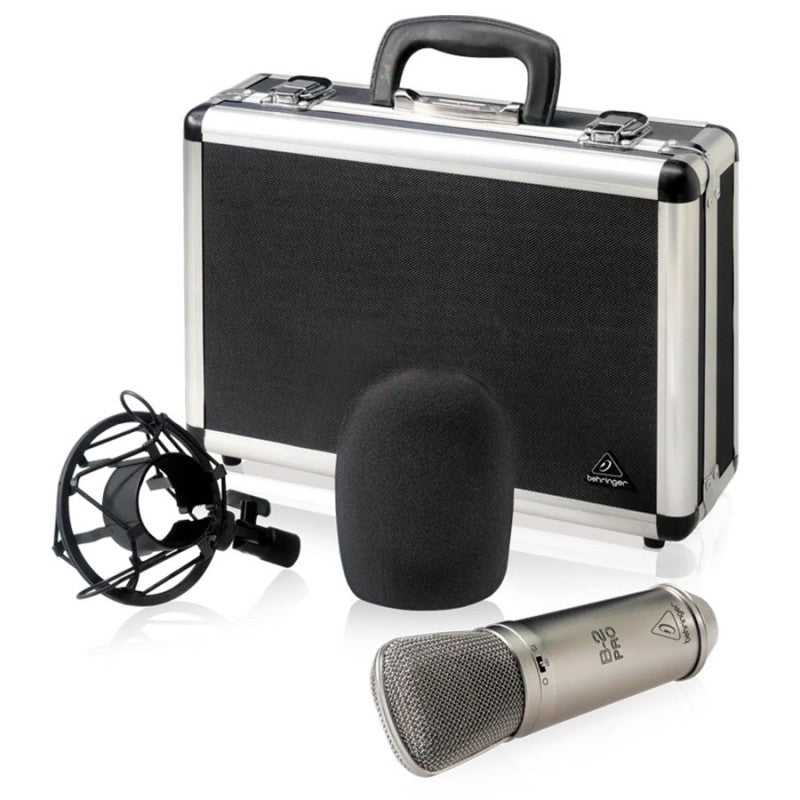 Behringer B-2 PRO - Micrófono de Condensador de Doble Diafragma