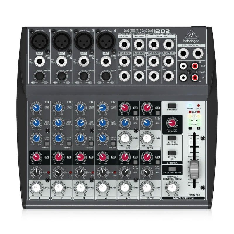Behringer 1202 XENYX - Mezclador analógico de 12 canales - Tempo Shop