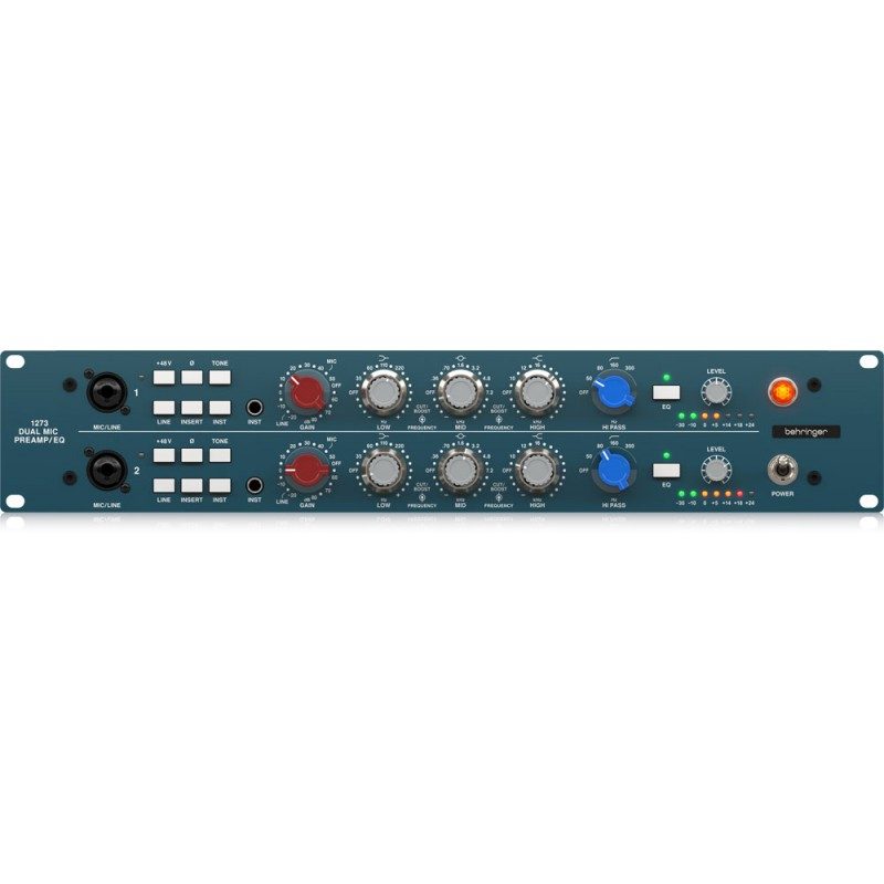 Behringer 1273 - Preamplificador de micrófono con ecualizador - Tempo Shop