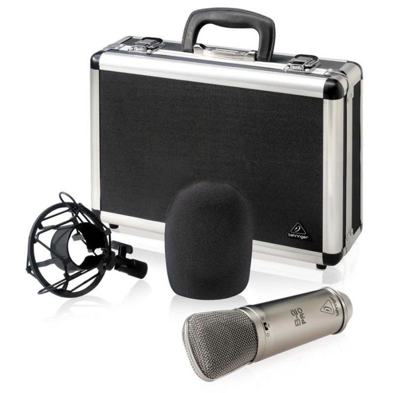 Behringer B-2 PRO - Micrófono de Condensador de Doble Diafragma - Tempo Shop