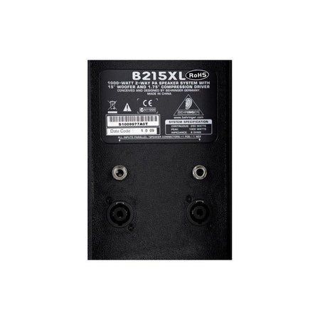 Behringer B215XL - Altavoz pasivo de 15 pulgadas y 1000W - Tempo Shop