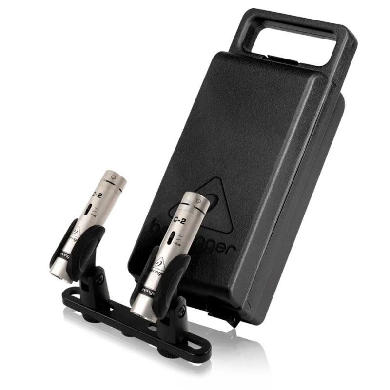 Behringer C2 - Kit 2 Micrófonos de Condensador con Estuche - Tempo Shop