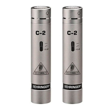 Behringer C2 - Kit 2 Micrófonos de Condensador con Estuche - Tempo Shop