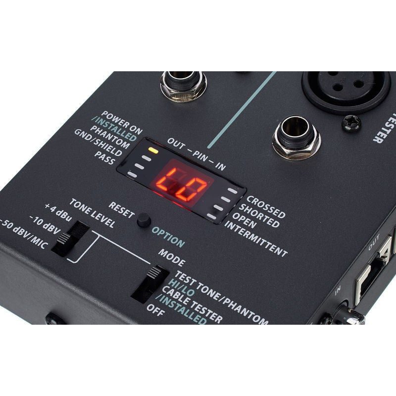 Behringer CT200 - Comprobador de Cables 8 en 1 - Tempo Shop
