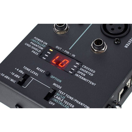 Behringer CT200 - Comprobador de Cables 8 en 1 - Tempo Shop
