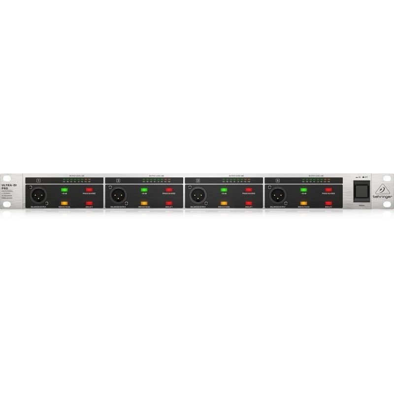 Behringer DI4000 V2 - Caja DI Activa de 4 Canales - Tempo Shop