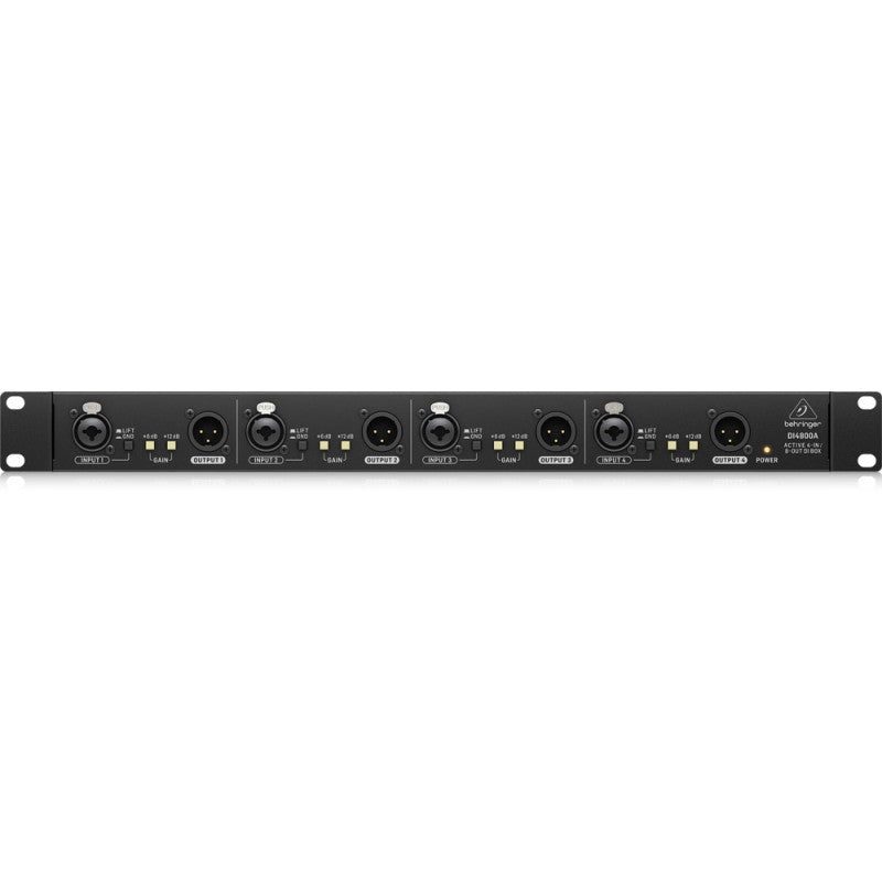 Behringer DI4800A - Caja DI Activa de 4 Canales para Rack - Tempo Shop